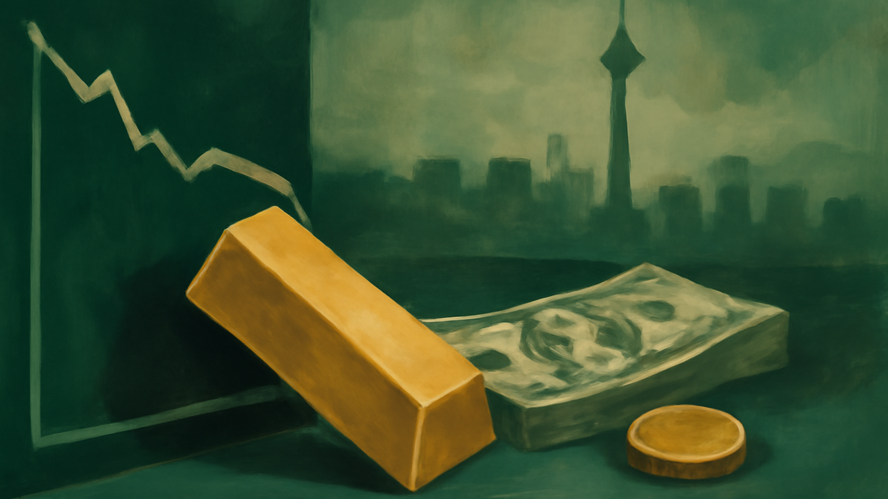 طلا به پایینترین سطح ۷ هفته اخیر رسید؛ انتظار افزایش نرخ بهره آمریکا بالا گرفت