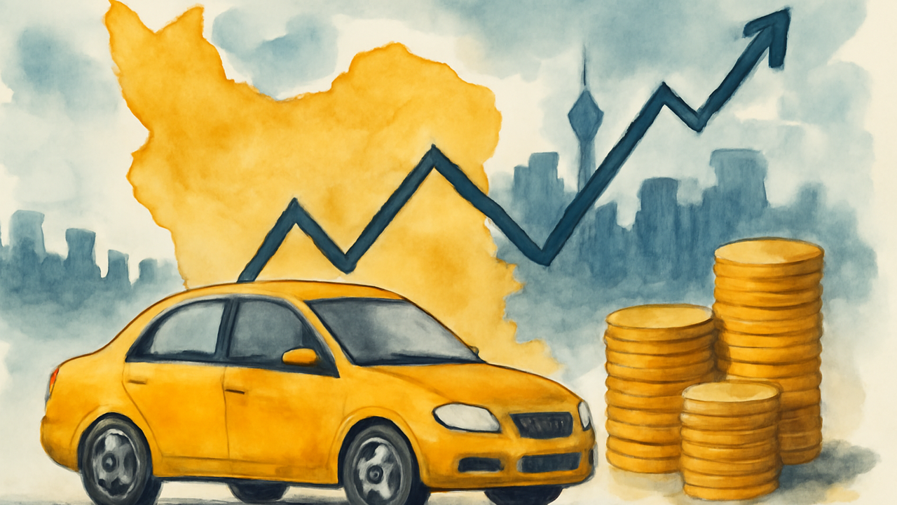 شکاف قیمتی بازار خودرو؛ ۶۶ درصد ارزش در یک بازه محصور شد