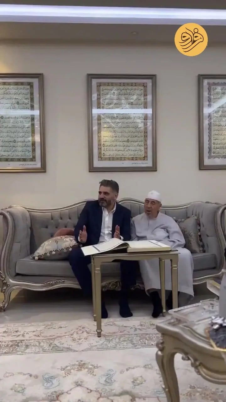 دیدار وزیر فرهنگ سوریه با عثمان طه