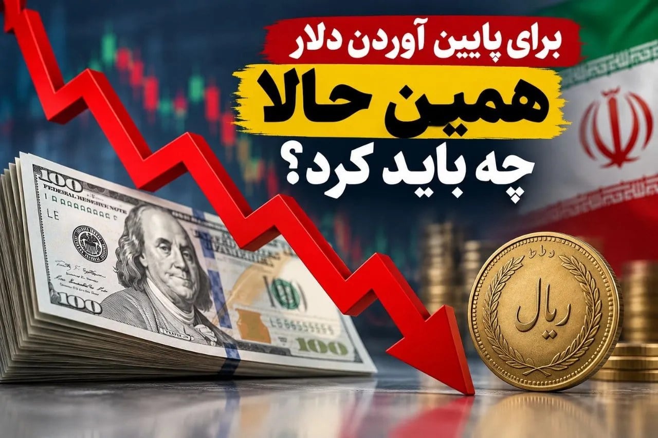 برای پایین آوردن دلار، همین حالا چه باید کرد؟