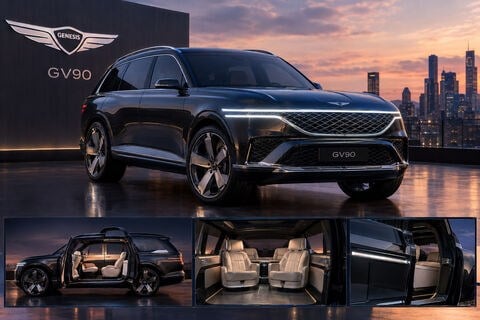 جنسیس با «GV90» وارد قلمرو برندهای سلطنتی شد