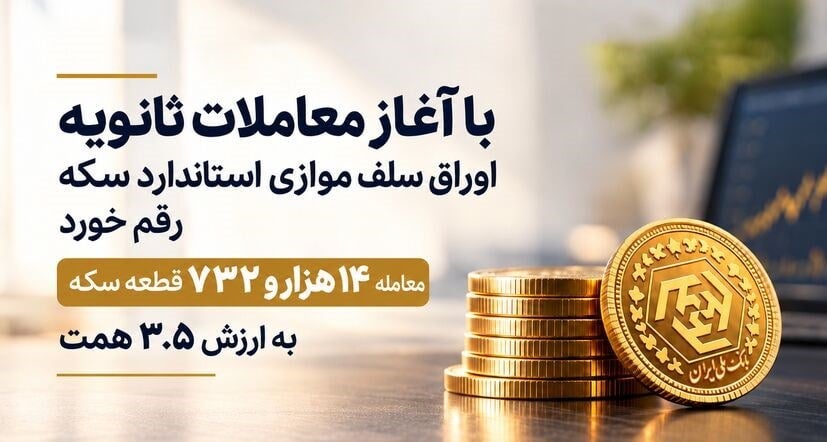 رونق معاملات ثانویه اوراق سلف سکه در بازار سرمایه