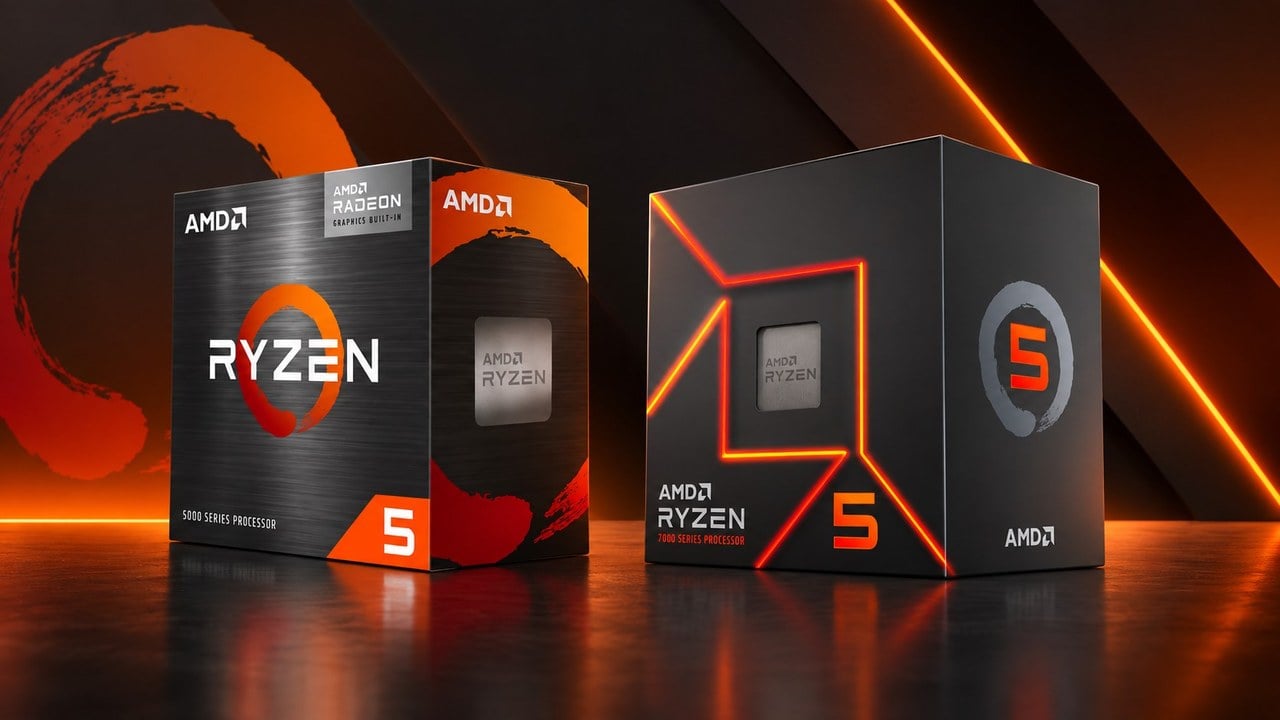 AMD پردازندههای Ryzen 5 7500 و Ryzen 5 5500F را به خانوادههای Zen 4 و Zen 3 اضافه کرد