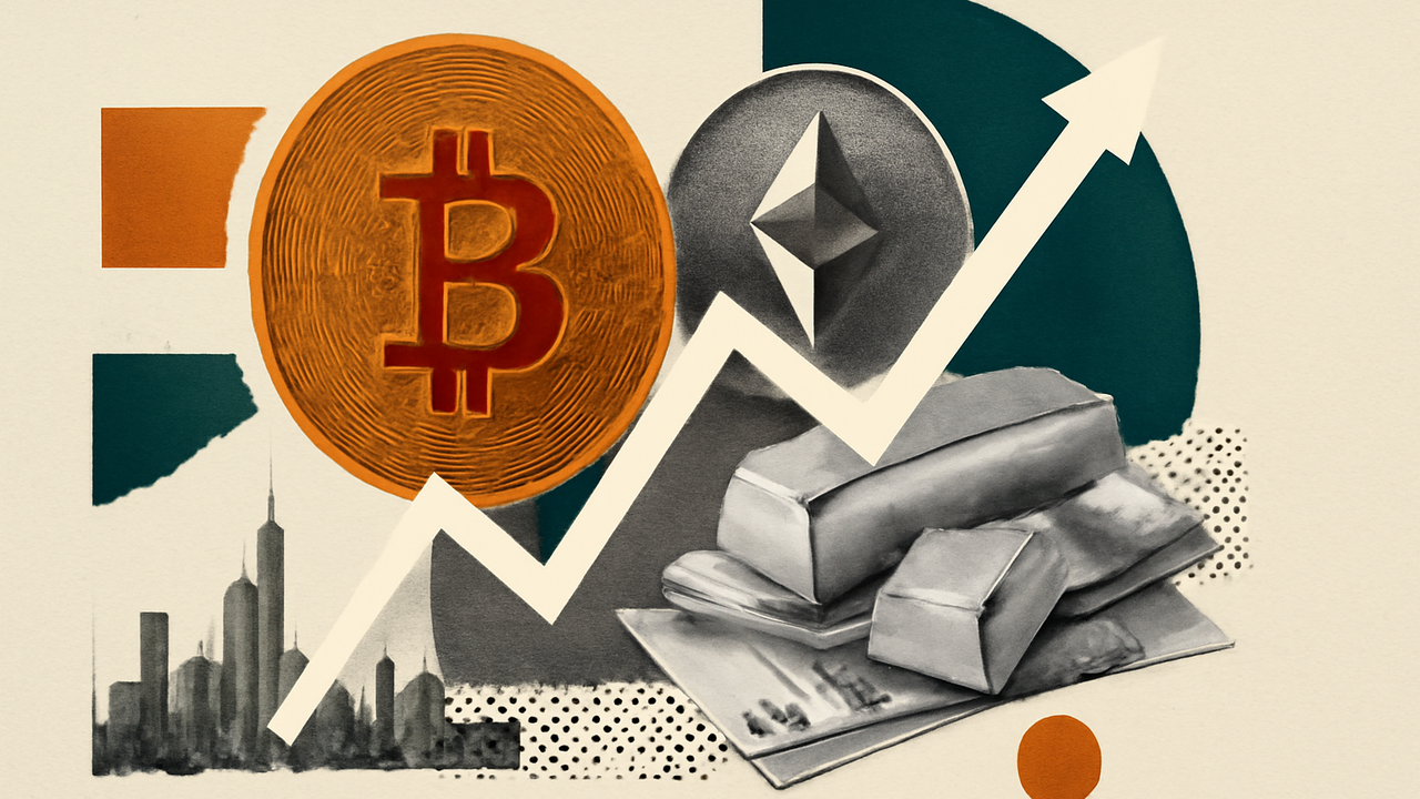 روند صعودی قیمت بیت‌کوین و اتریوم