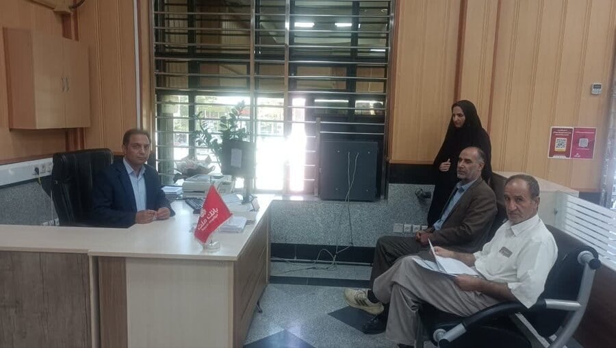 پیگیری میدانی پرداخت تسهیلات ودیعه مسکن مددجویان بهزیستی اسدآباد