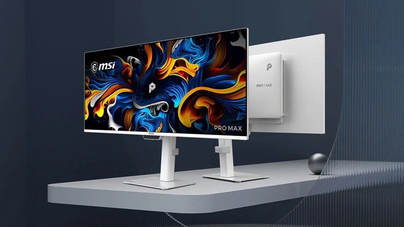 عرضه مانیتور فوقعریض MSI PRO MAX 341QPXW14G برای اکوسیستم اپل