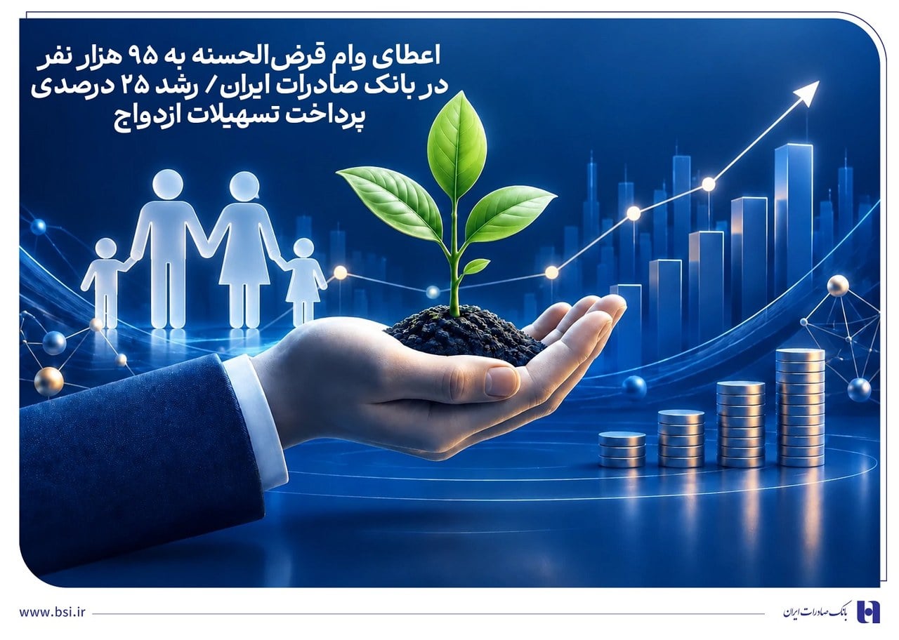 اعطای وام قرض‌الحسنه به ۹۵ هزار نفر در بانک صادرات