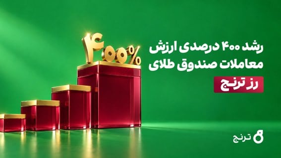 رشد ۴۰۰ درصدی ارزش معاملات صندوق طلای «رز ترنج»