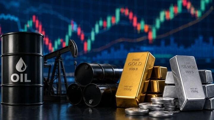 عقبنشینی قیمت نفت و فلزات