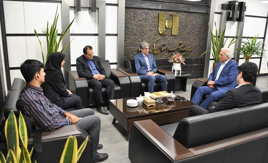 دیدار مدیرکل بهزیستی کرمانشاه با مدیر جدید بانک صادرات