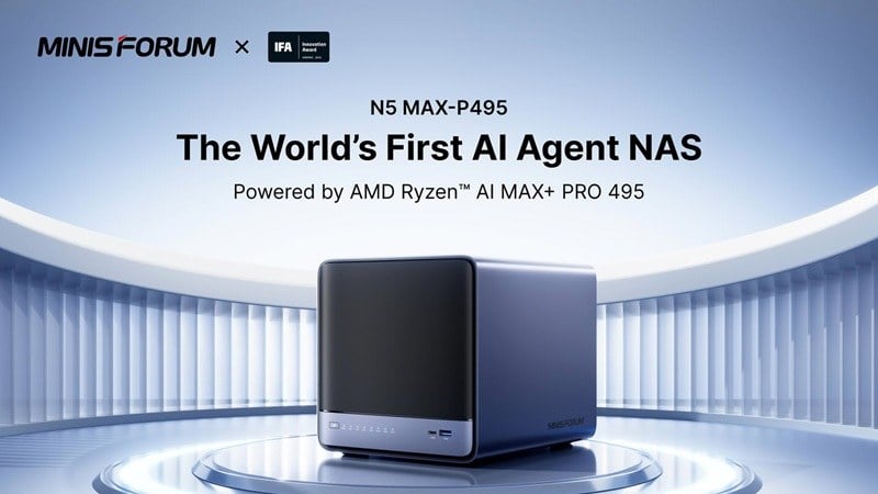 MINISFORUM از راهکارهای نسل جدید پردازش هوش مصنوعی لبهای با پردازنده AMD رونمایی کرد