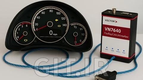 مهندسی معکوس CAN Bus: کنترل داشبورد واقعی خودرو