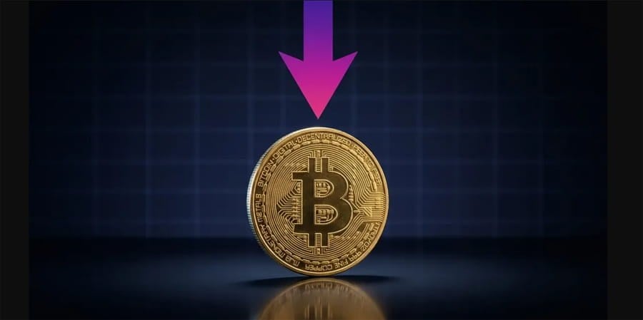 قیمت بیت کوین (BTC) بیش از ۲.۵ درصد سقوط کرد