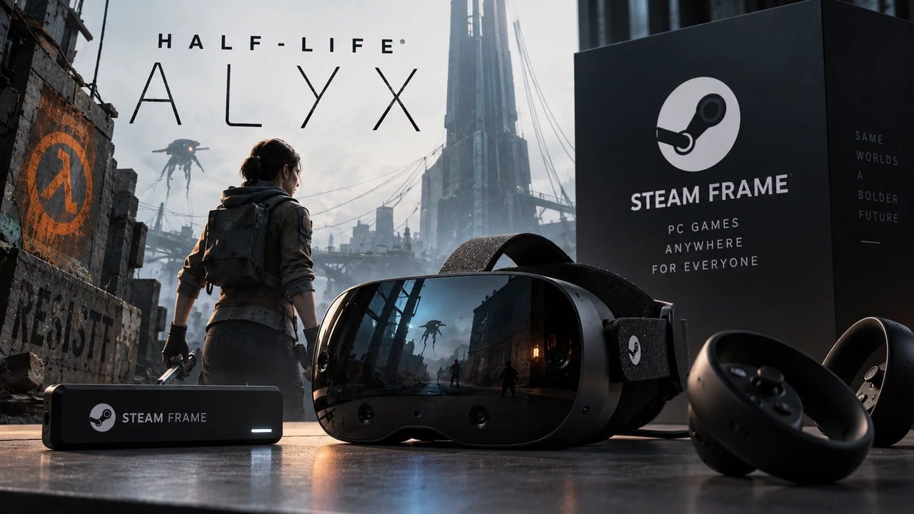 Half-Life: Alyx بدون کامپیوتر اجرا میشود؛ Valve نسخه ARM64 بازی را برای Steam Frame ساخت