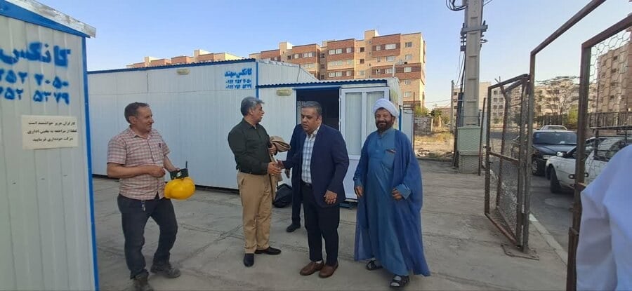 بازدید سرزده مدیرکل بهزیستی قم از پروژه ۷۲ واحدی مسکن مددجویان