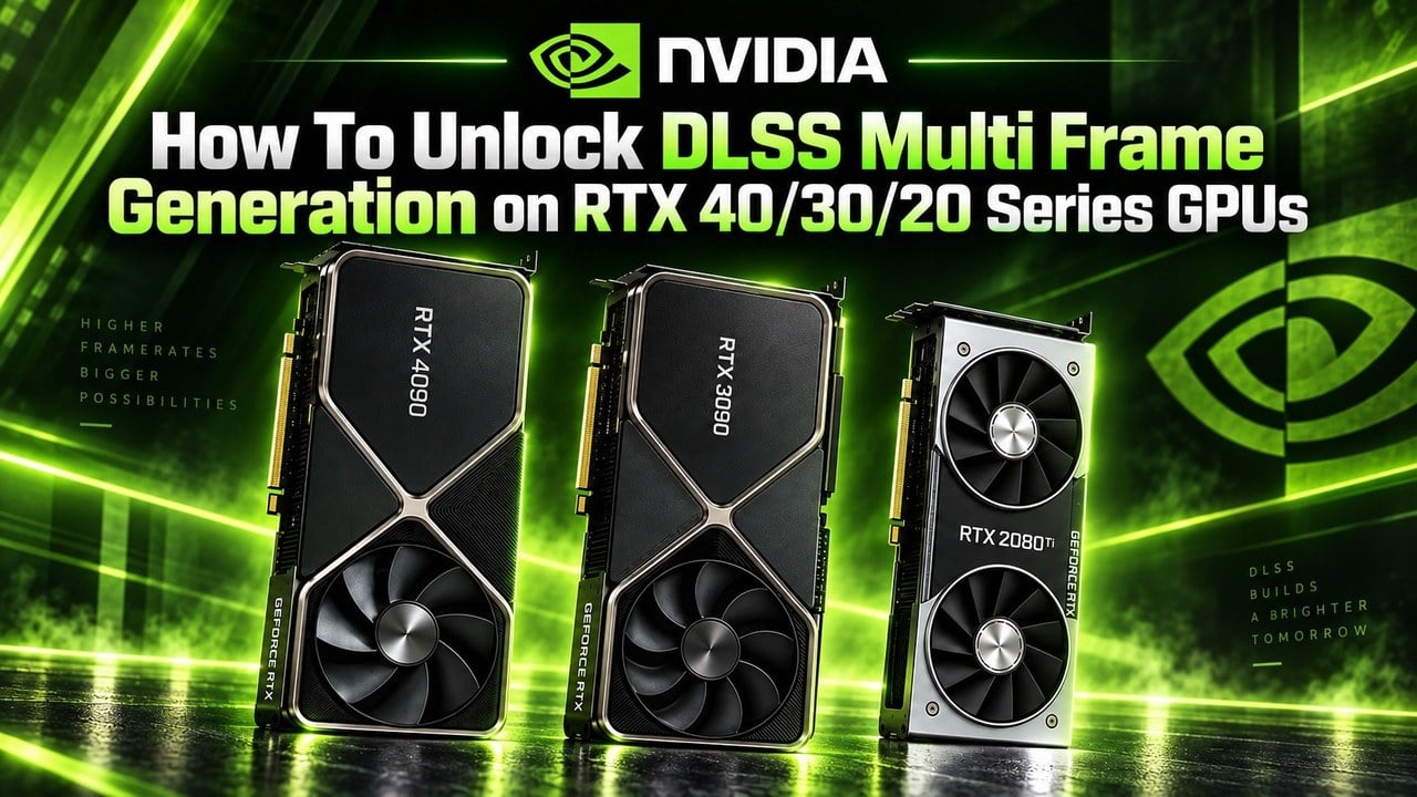 آموزش فعال کردن DLSS Multi Frame Generation روی گرافیکهای RTX 40، RTX 30 و RTX 20