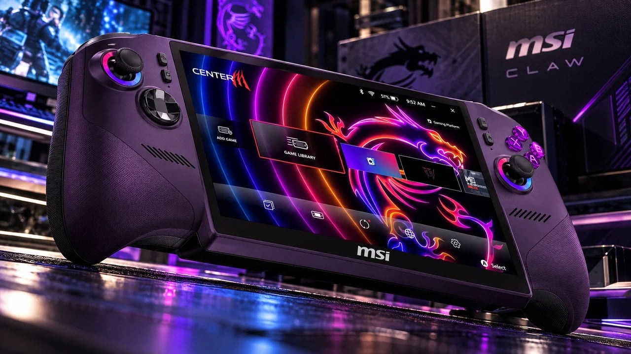 پیشفروش MSI Claw 8 EX AI+ آغاز شد؛ کنسول دستی قدرتمند با Arc B390 و قیمت ۱۶۹۹ یورو