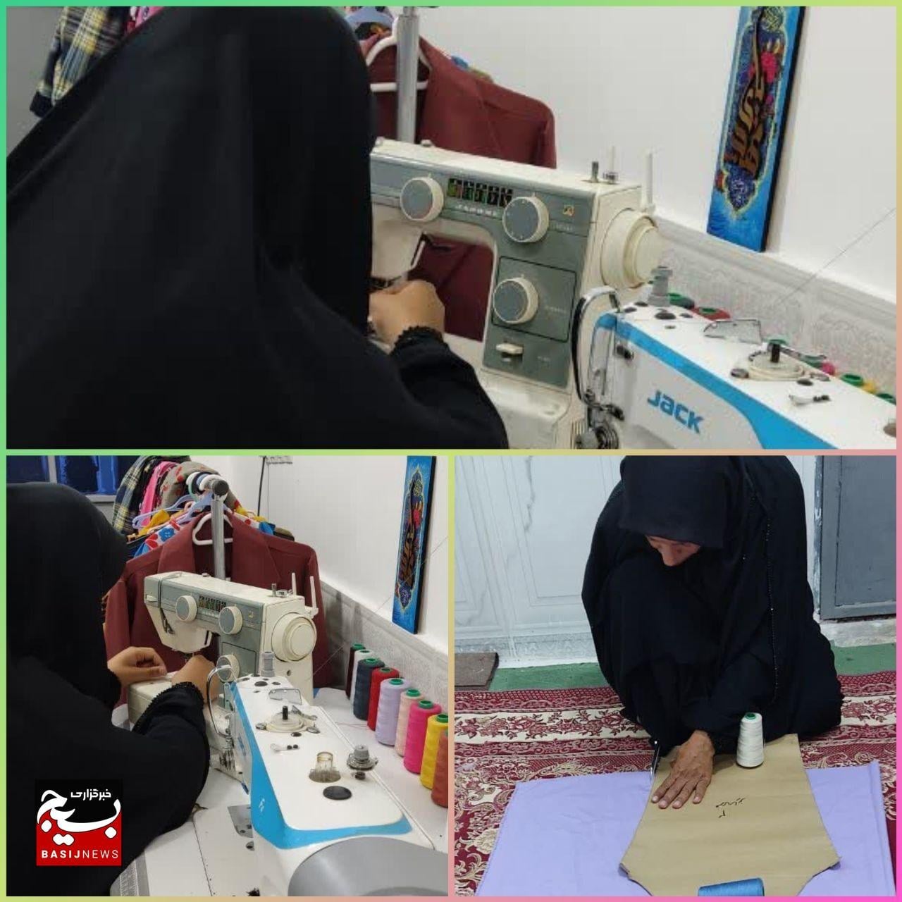 بانوی هندیجانی روی دیگر زندگی را خیاطی کرد