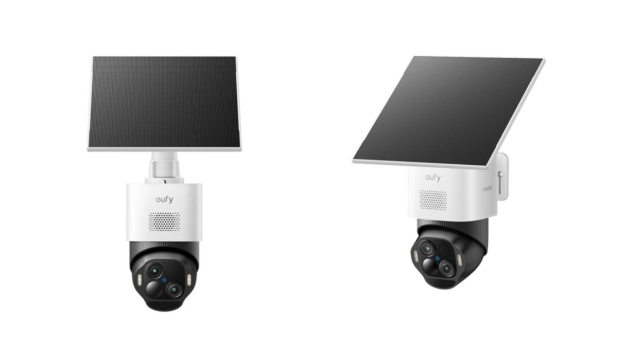 انکر دوربین نظارتی خورشیدی با رزولوشن 4K عرضه کرد