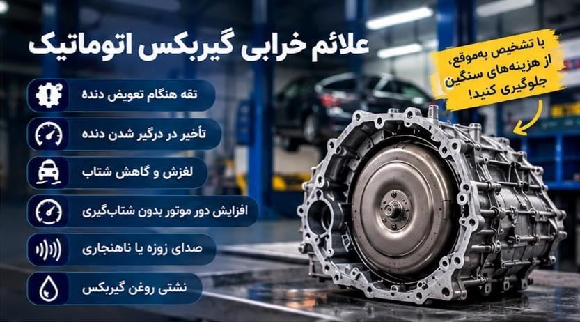 مراکز تعمیر گیربکس اتوماتیک هیوندای، کیا، آزرا و سانتافه