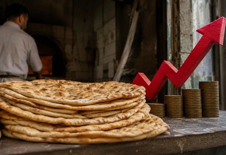 قیمت نان گرانتر شد؛ از سنگک ۱۷.۵ هزار تومانی تا ۵۰ هزار تومانی