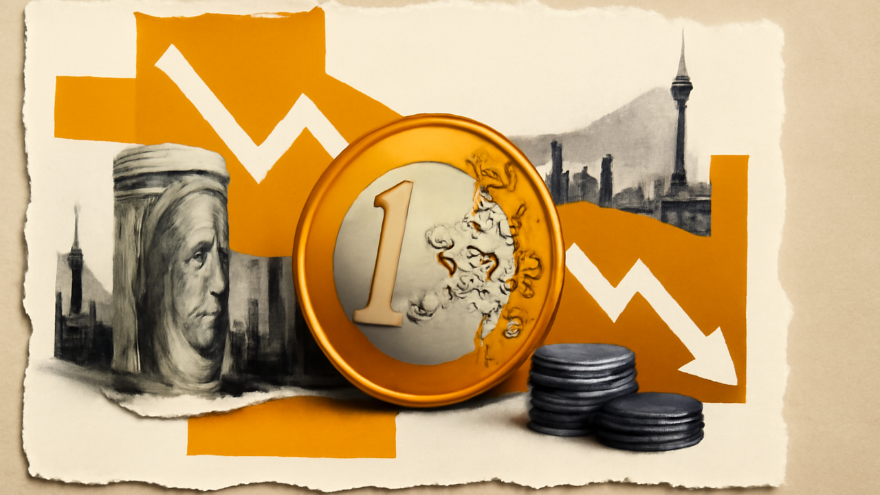 یورو به دلار زیر فشار فروش پیش از انتشار CPI آمریکا