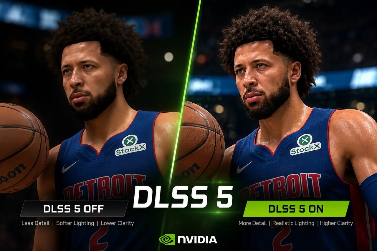 انویدیا DLSS 5 را عرضه میکند؛ بازیها با هوش مصنوعی به واقعیت نزدیکتر میشوند
