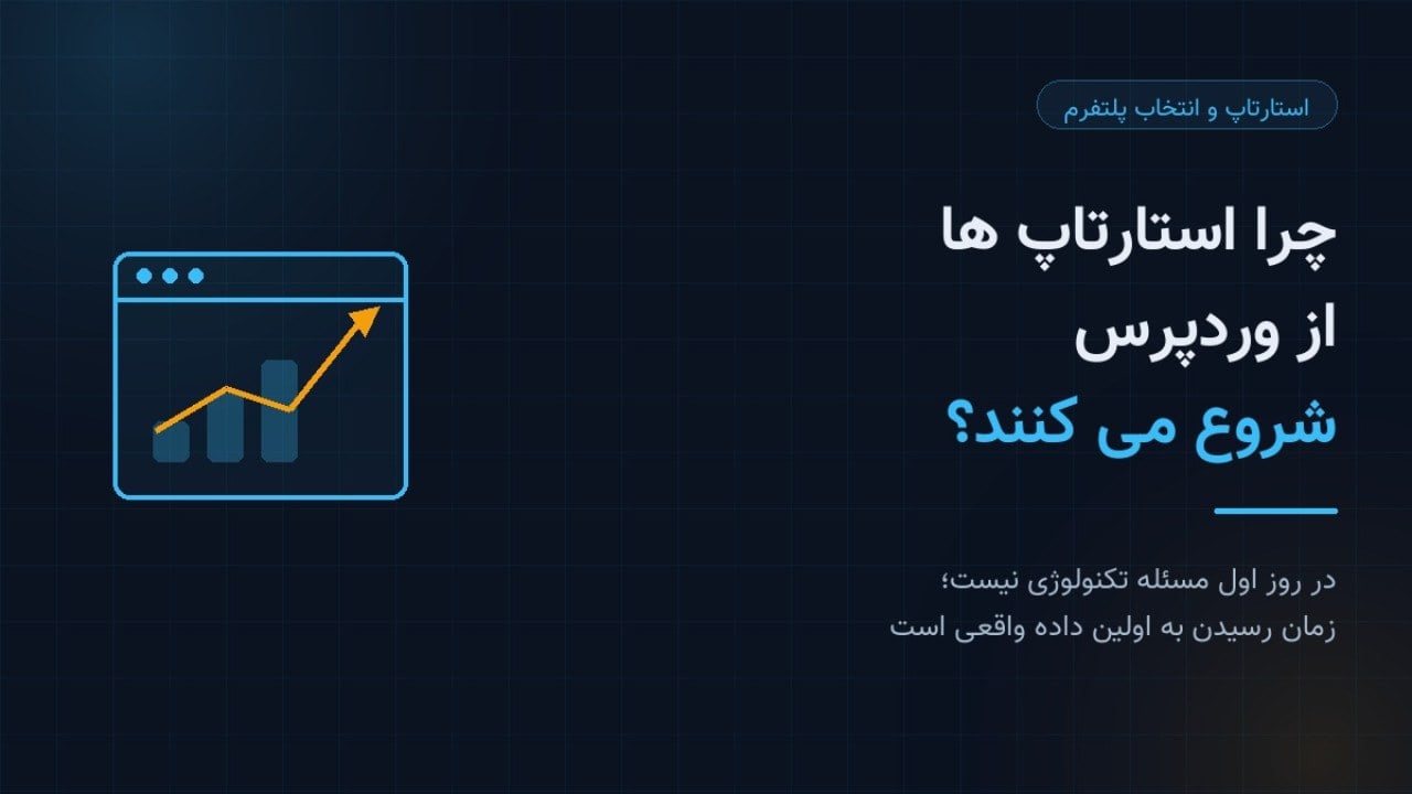 چرا استارتاپ ها از وردپرس شروع می کنند؟