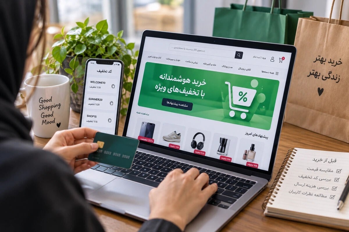 چطور کد تخفیف بگیریم و ارزانتر خرید کنیم؟