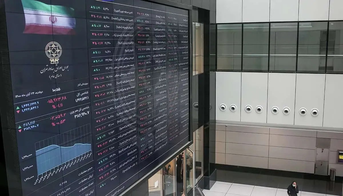 بورس سرخ شد/ فشار فروش در بازار بالا گرفت