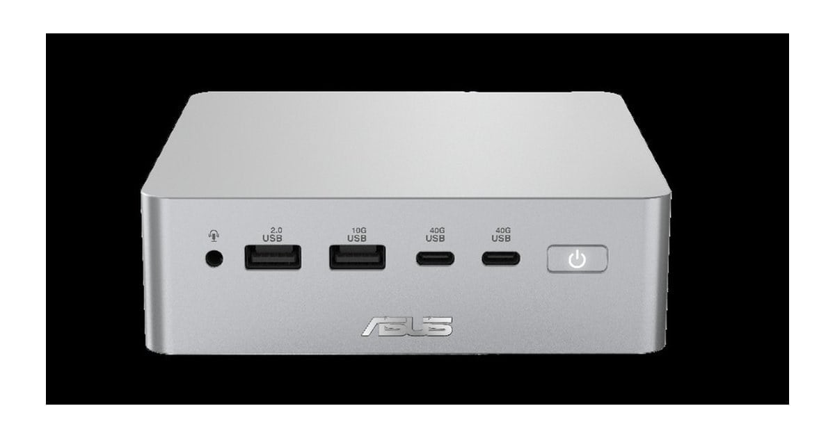 ایسوس Ascent QN10؛ مینی‌پی‌سی اسنپدراگون X2 Elite با NPU هشتاد TOPS