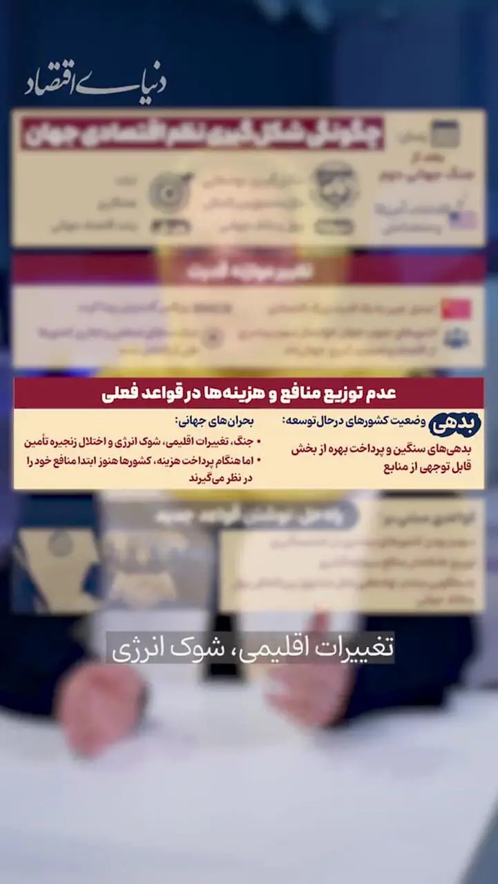 چه کسی قواعد اقتصاد جهان را مینویسد؟
