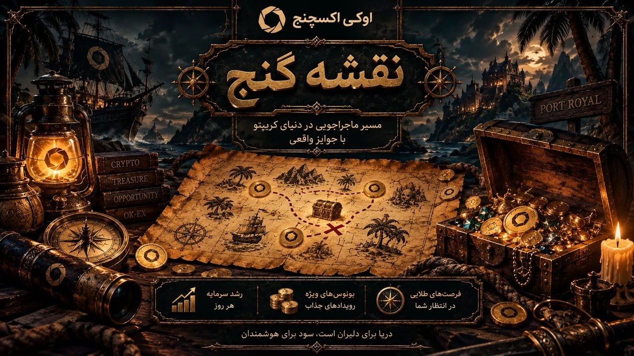 جشنواره «نقشه گنج» اوکی اکسچنج؛ هر روز یک قدم تا کشف گنج