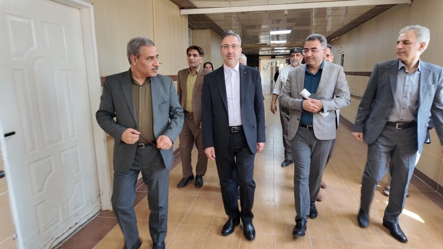 بازدید مسئولان ستادی و استانی بهزیستی از سرای سالمندان سنندج