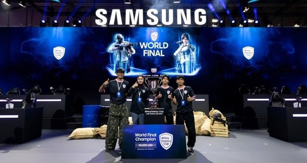 فینال جهانی مسابقات PlayGalaxy Cup سامسونگ در گیمزکام 2026 برگزار شد