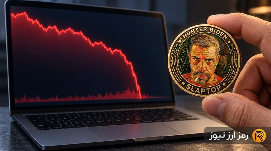 جنجال میمکوین LAPTOP هانتر بایدن؛ سقوط ۹۹ درصدی و سود میلیونی یک کیف پول