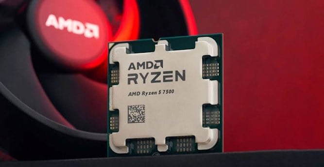 پردازنده Ryzen 5 7500 لو رفت؛ 6 هسته، بوست 5 گیگاهرتزی و احتمال وجود گرافیک داخلی