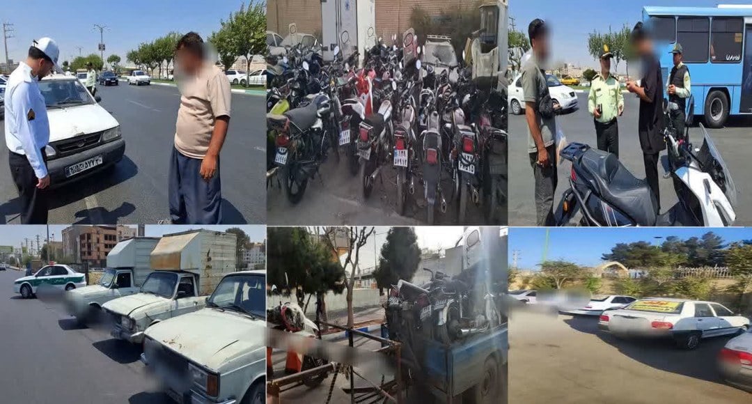 توقیف بیش از ۹۰۰ وسیله نقلیه فاقد پلاک در غرب استان تهران