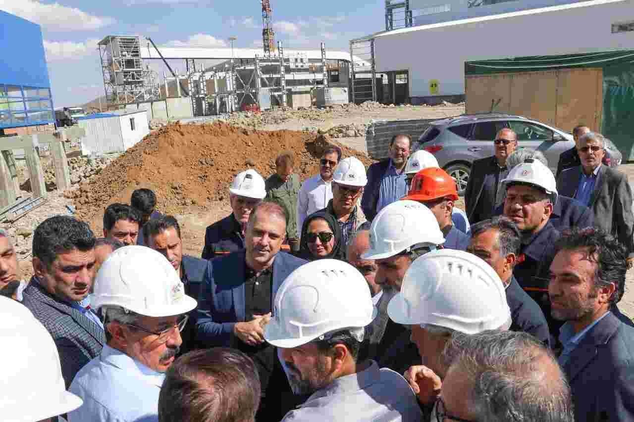 بازدید از طرح تولید کاتد مس سونگون؛ توسعه مس ایران ادامه دارد