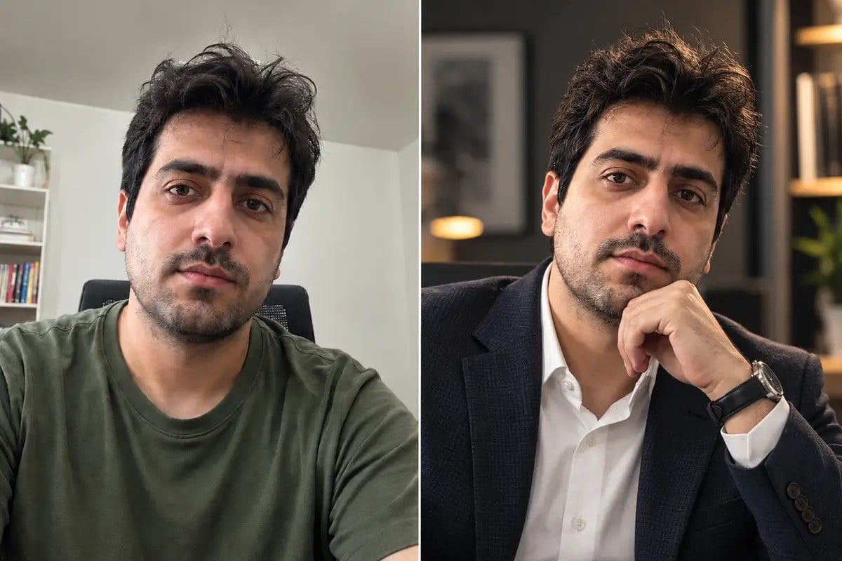 ۷ پرامپت آماده برای برند شخصی و عکس چهره