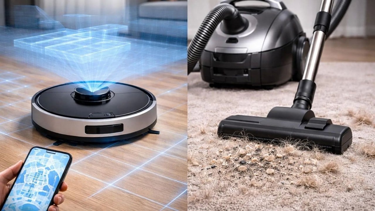 جارو رباتیک یا جاروبرقی معمولی؟ کدام را بخریم؟ راهنمای کامل انتخاب