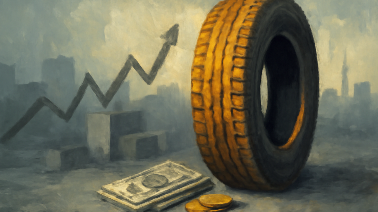افزایش قیمت تایر در شهریور ۱۴۰۵؛ کمبود کائوچو و گرانی حمل‌ونقل
