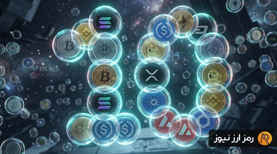 چه اتفاقی میافتد اگر یک ارز دیجیتال وارد ۱۰ دارایی برتر بازار شود؟
