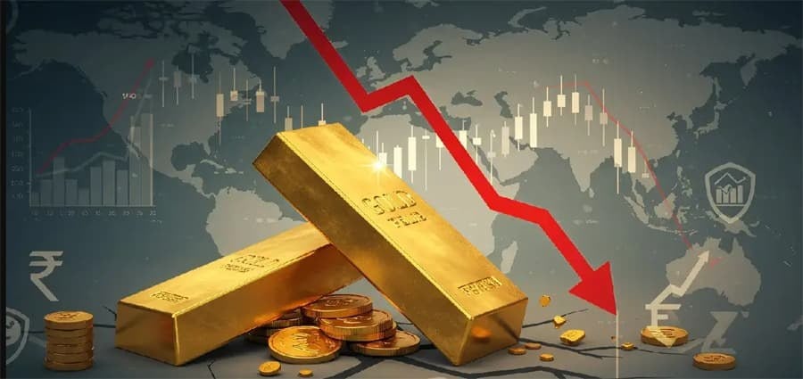 طلا بزرگترین افت روزانه از ابتدای سپتامبر را ثبت کرد