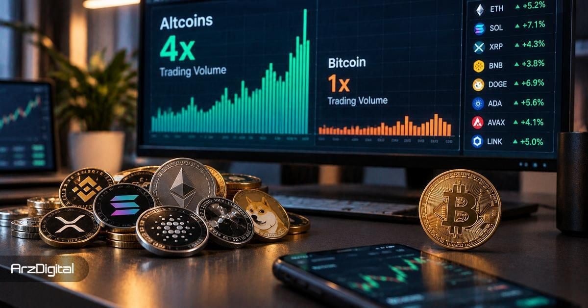 زنگ خطر برای خریداران آلت کوین؟ ۴ سیگنال هشدار از دادههای آنچین