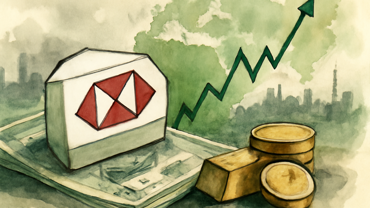 HSBC هدف پایان سال شاخص S&P ۵۰۰ را افزایش داد