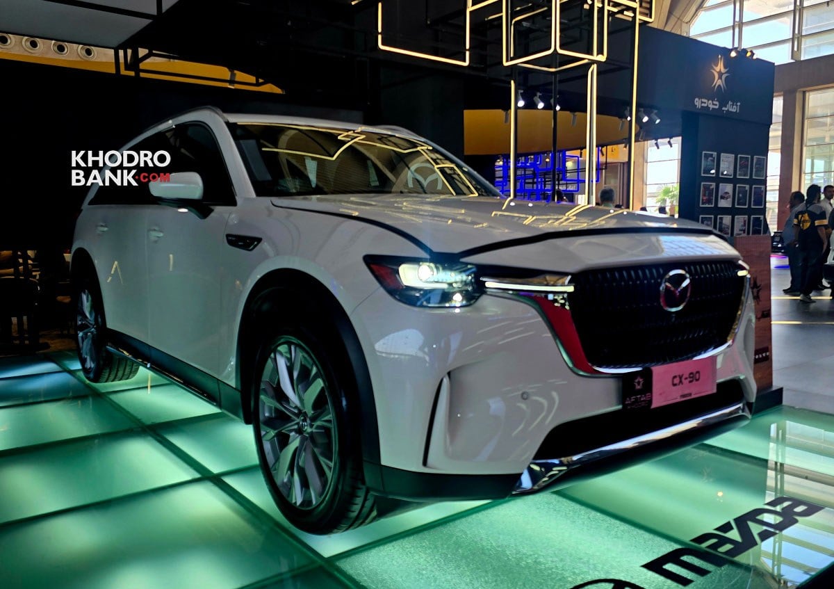 رونمایی آفتاب خودرو از CX-90؛ قدرتمندترین محصول مزدا در نمایشگاه خودرو تهران 1405