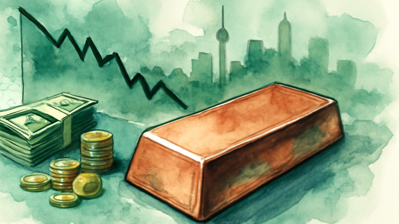 افت قیمت مس پس از رکورد تاریخی؛ تعرفه آمریکا معلق ماند