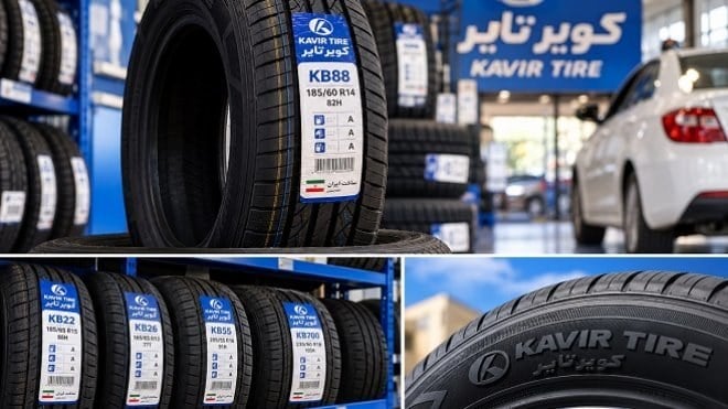 قیمت جدید لاستیک کویر تایر امروز سه‌شنبه 1405/06/07
