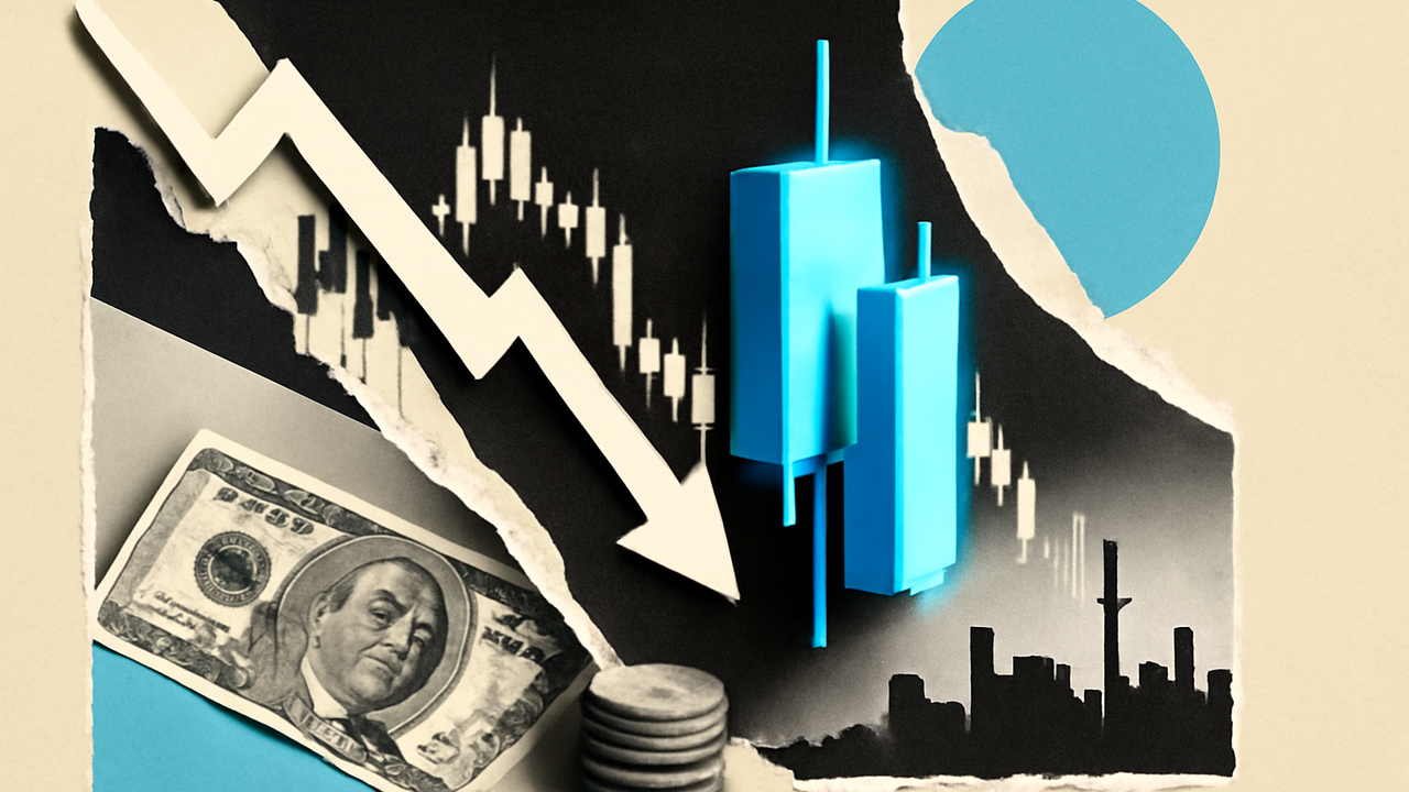 شکست نزولی مینی S&P ۵۰۰؛ سیگنال فروش در نمودار ۴ ساعته
